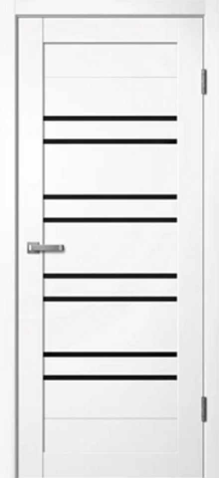 Межкомнатные двери LIDMAN ЭМАЛИТ 282 ДО чс/б/зерк Белый