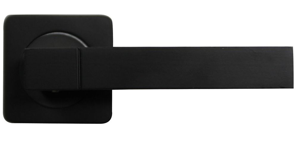 Дверные ручки vantage v 107 bl al цвет- черный