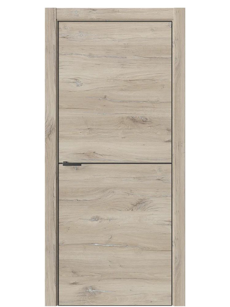 Двери WestStyle  "IN 391" Дуб Мехико /алюм.кромка  ДГ