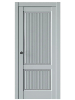 Двери WestStyle  LVT 3 FL Платиновый Дым/ Графит Сатинат ДО