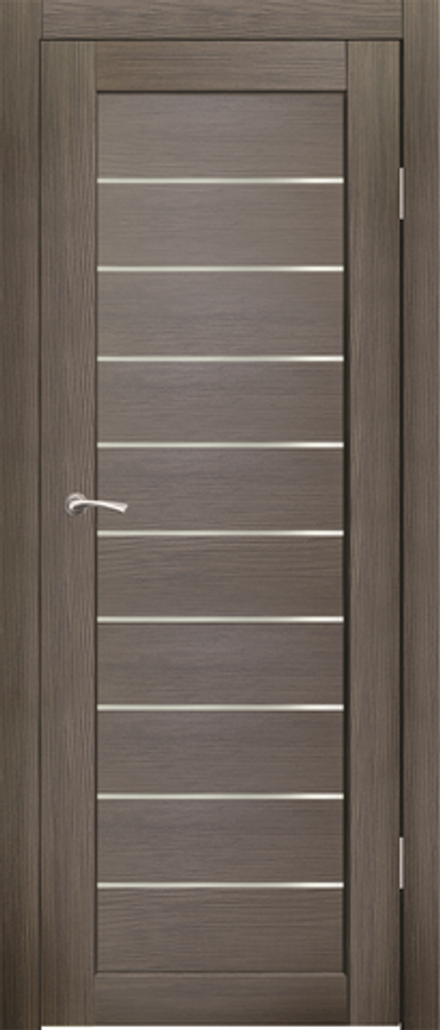 Межкомнатные двери SYNERGY "Дольче" Акация темная (Сатинат матовое)