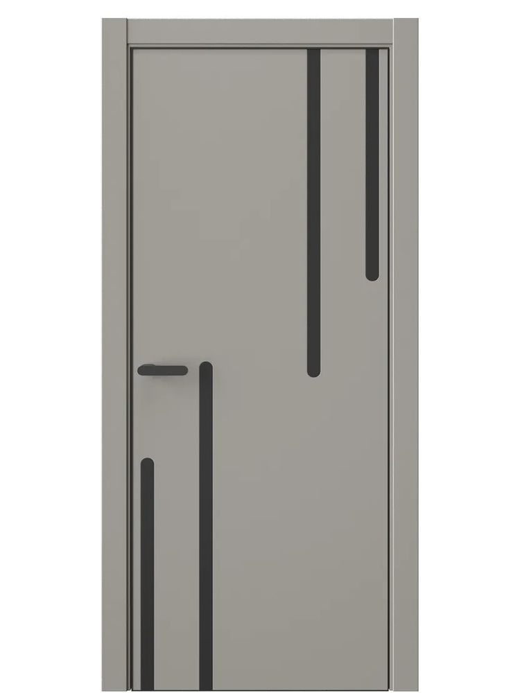 Двери WestStyle  &quot;IN М3&quot; Стоунлайн Лайт /молдинг /алюм.кромка  ДГ