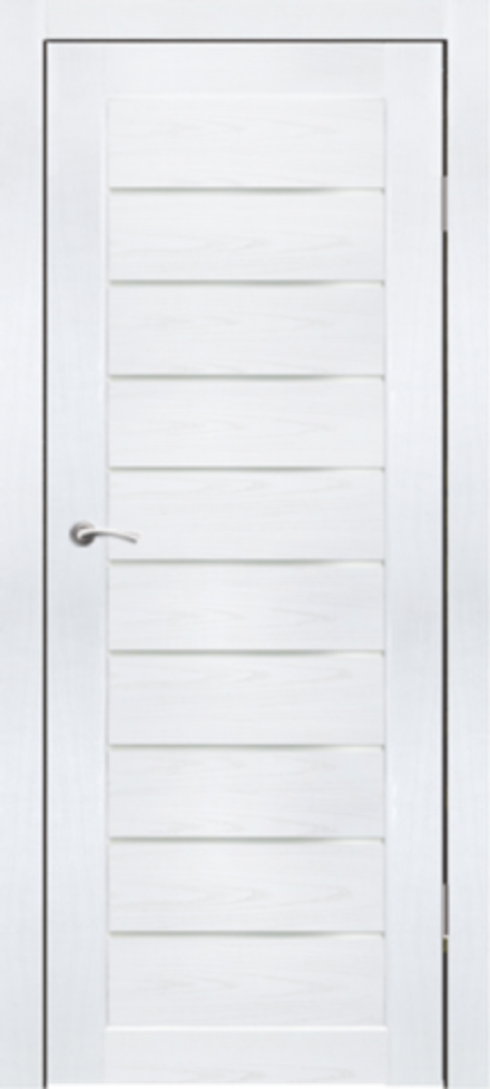 Межкомнатные двери SYNERGY  "Дольче" Ясень снежный (Сатинат матовое)