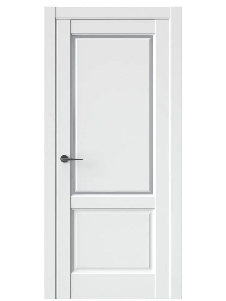 Двери WestStyle LVT 3Е Белая Вуаль/ Графит Сатинат ДО Двери WestStyle LVT 3Е Белая Вуаль/ Графит Сатинат ДО