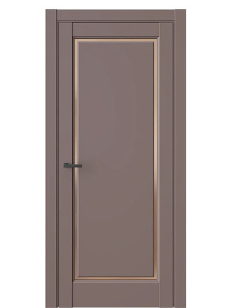 Двери WestStyle  LVT 1 Милкшейк/ Бронза Сатинат ДО