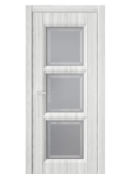 Двери WestStyle  Demiss 6  Клен Айс / графит сатинат ДО