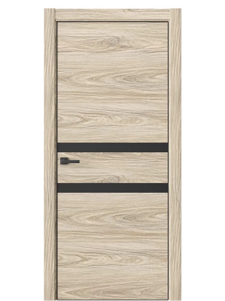 Двери WestStyle  &quot;IN 13&quot; Сенди /Зеркало Графит /алюм.кромка  ДО