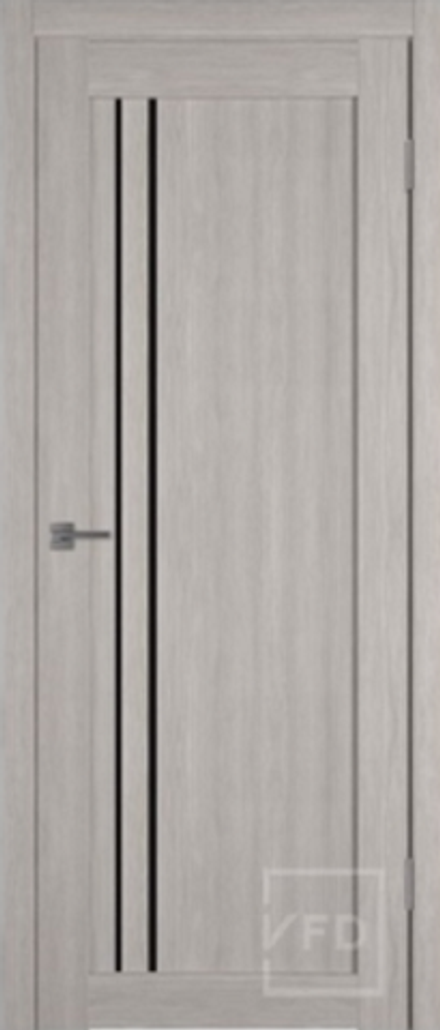 Межкомнатные двери ВФД Atum pro X33 StoneOak/black gloss (ДО)