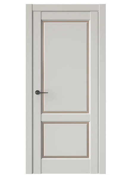 Двери WestStyle  LVT 3 Песчаный Рай/ Бронза Сатинат ДО