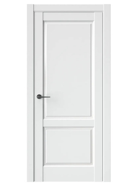 Двери WestStyle  LVT 3 Белая Вуаль/ Белое Сатинат ДО