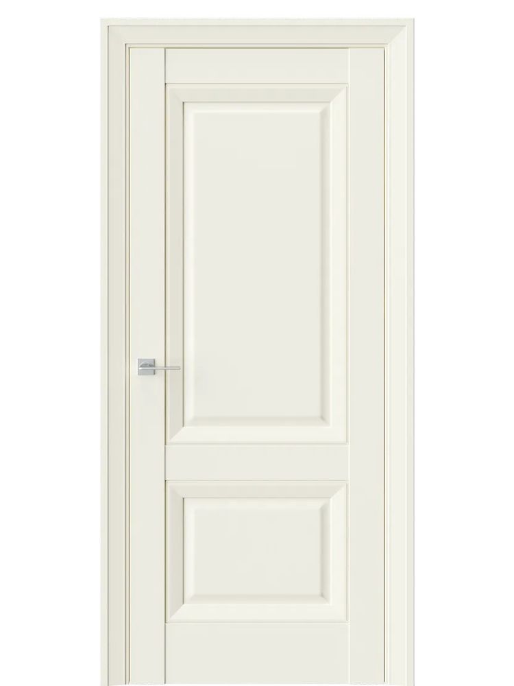 Двери WestStyle  PL3F EmLayer Бежевый /Молдинг ДГ