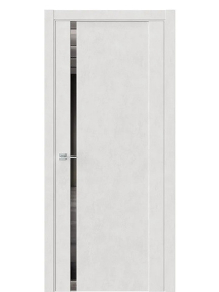 Двери WestStyle F30 Бетон лайт /Зеркало графит  ДО