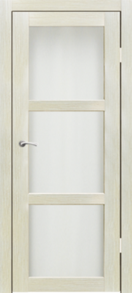 Межкомнатные двери SYNERGY  "Гарде" Акация светлая ДО (Сатинат матовое)