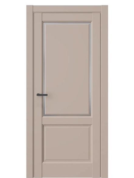 Двери WestStyle  LVT 3Е Гляссе/ Графит Сатинат ДО