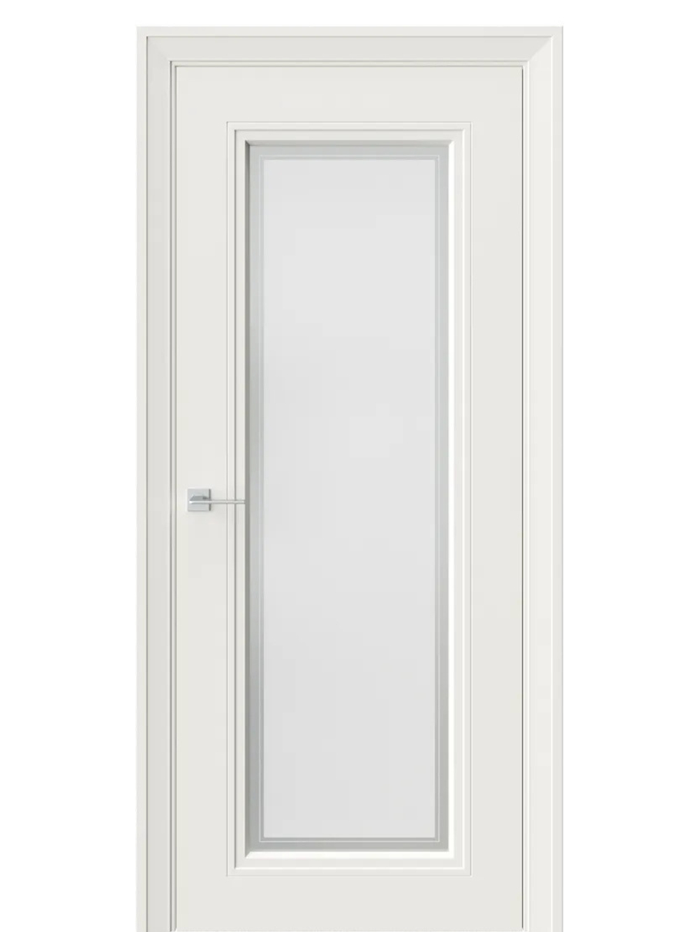 Двери WestStyle Eliss 2 RAL 9010 /белое сатинат  ДО