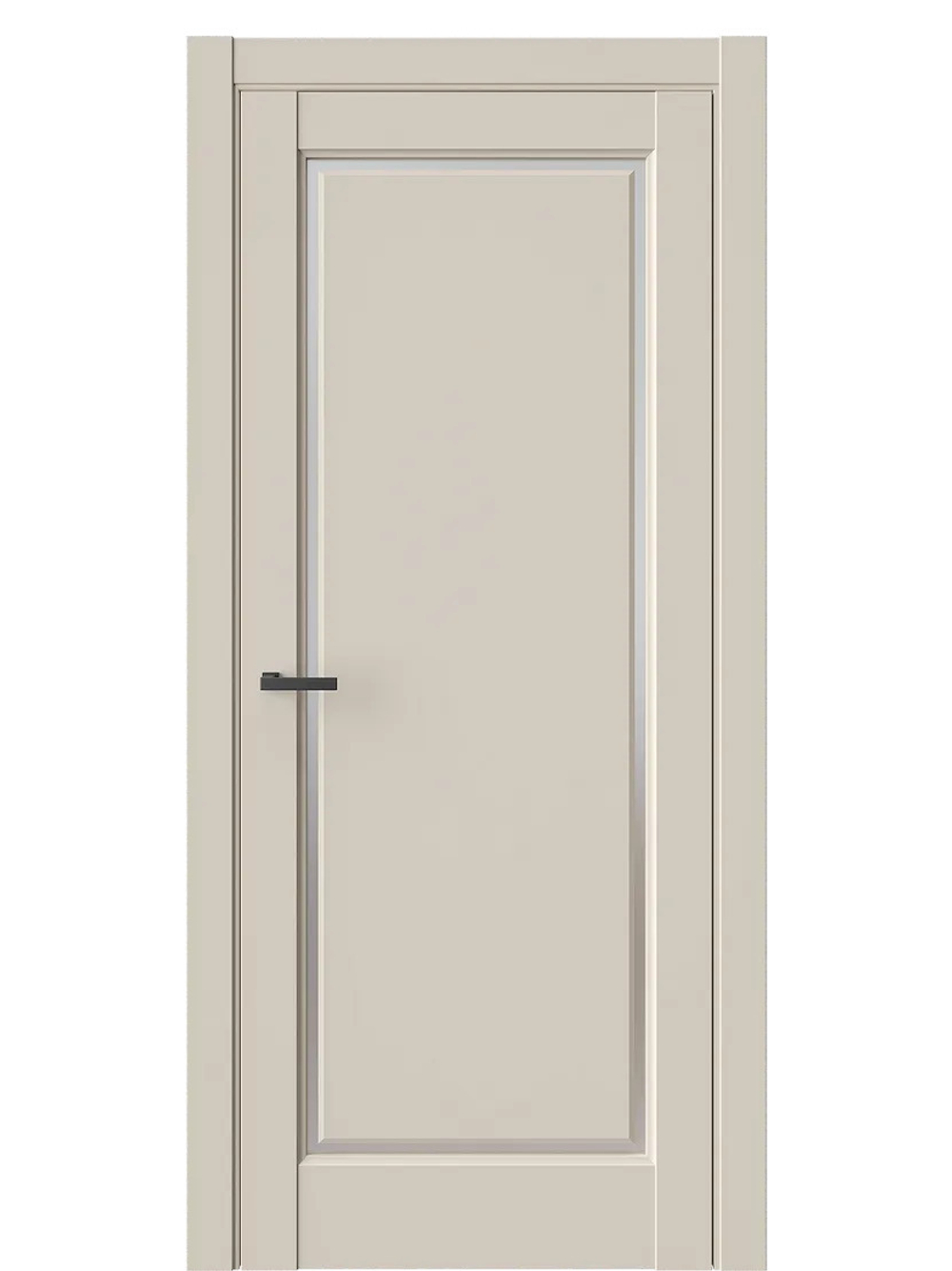 Двери WestStyle  LVT 1 Лазурный Песок/ Белое Сатинат ДО