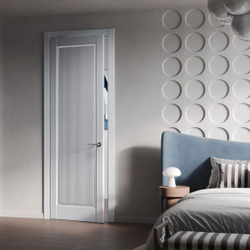 Двери WestStyle  LVT 1 Гляссе/ Бронза Сатинат ДО