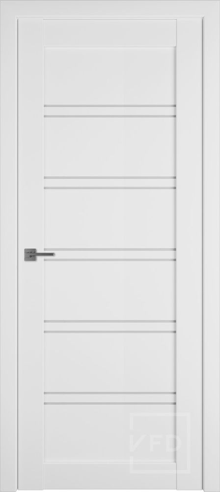 Межкомнатные двери ВФД "EMALEX 28 White Cloud" EMALEX ICE