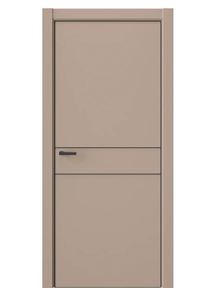 Двери WestStyle  "IN 20" Гляссе /алюм.кромка  ДГ