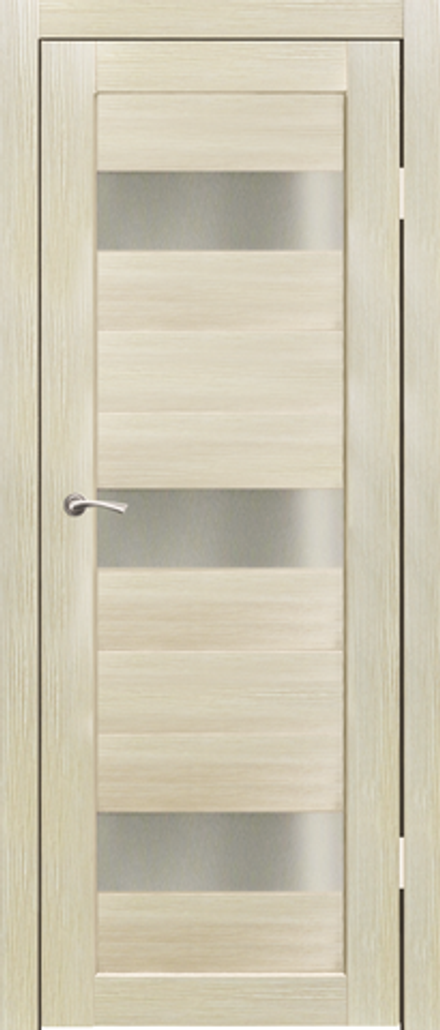 Межкомнатные двери SYNERGY "Соната" Акация светлая (Сатинат матовое)
