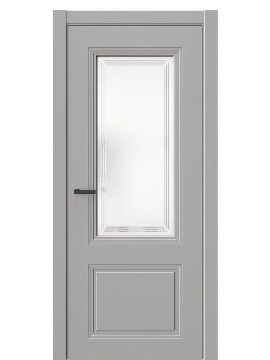 Двери WestStyle  Monte 4 Макиато /Белое Сатинат ДО