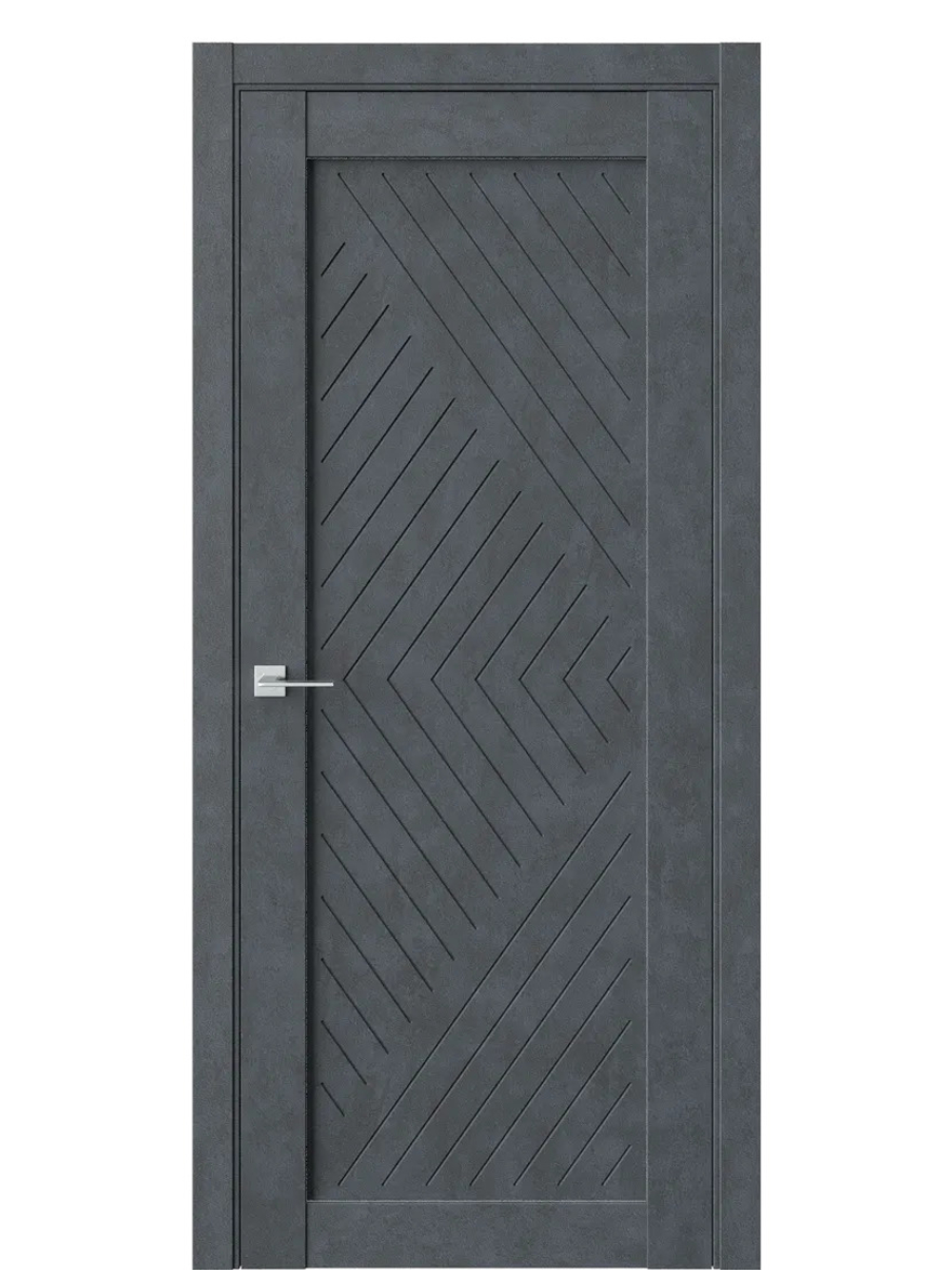 Двери WestStyle  NR1  Prime 13  Бетон Маренго ДГ