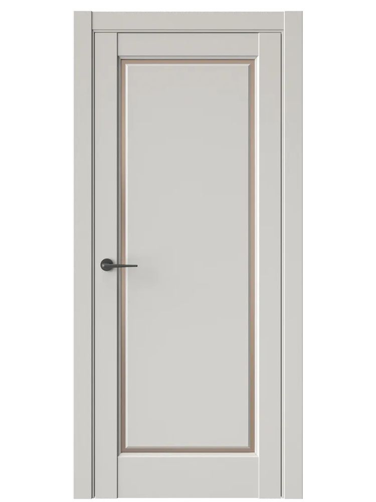 Двери WestStyle  LVT 1 Песчаный Рай/ Бронза Сатинат ДО