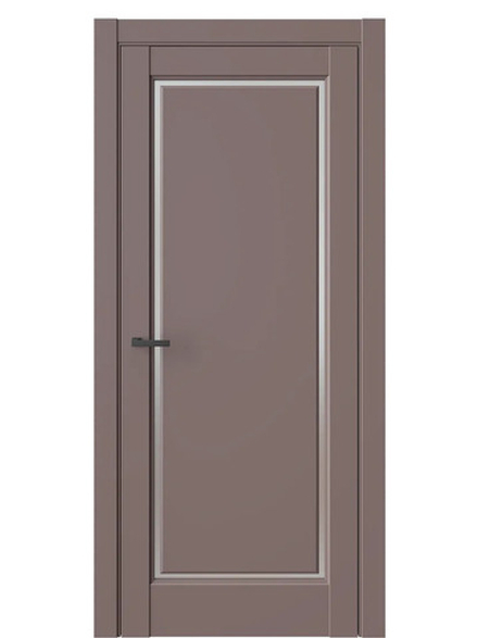 Двери WestStyle  LVT 1 Милкшейк/ Белое Сатинат ДО