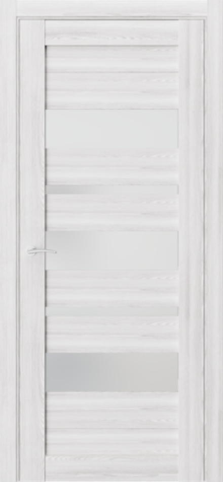 Межкомнатные двери WestStyle "Q13" (RE19) Клен айс/Графит сатинат ДО