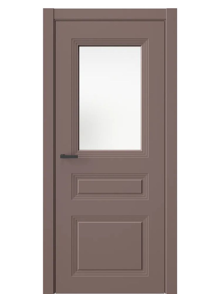 Двери WestStyle  Monte 8 Милкшейк /Белое Сатинат ДО