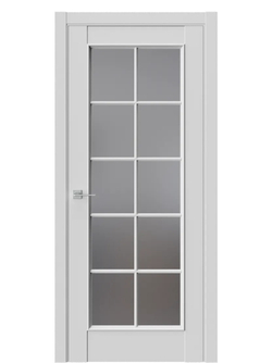 Двери WestStyle En 2 Emlayer серый / Графит Сатинат  ДО