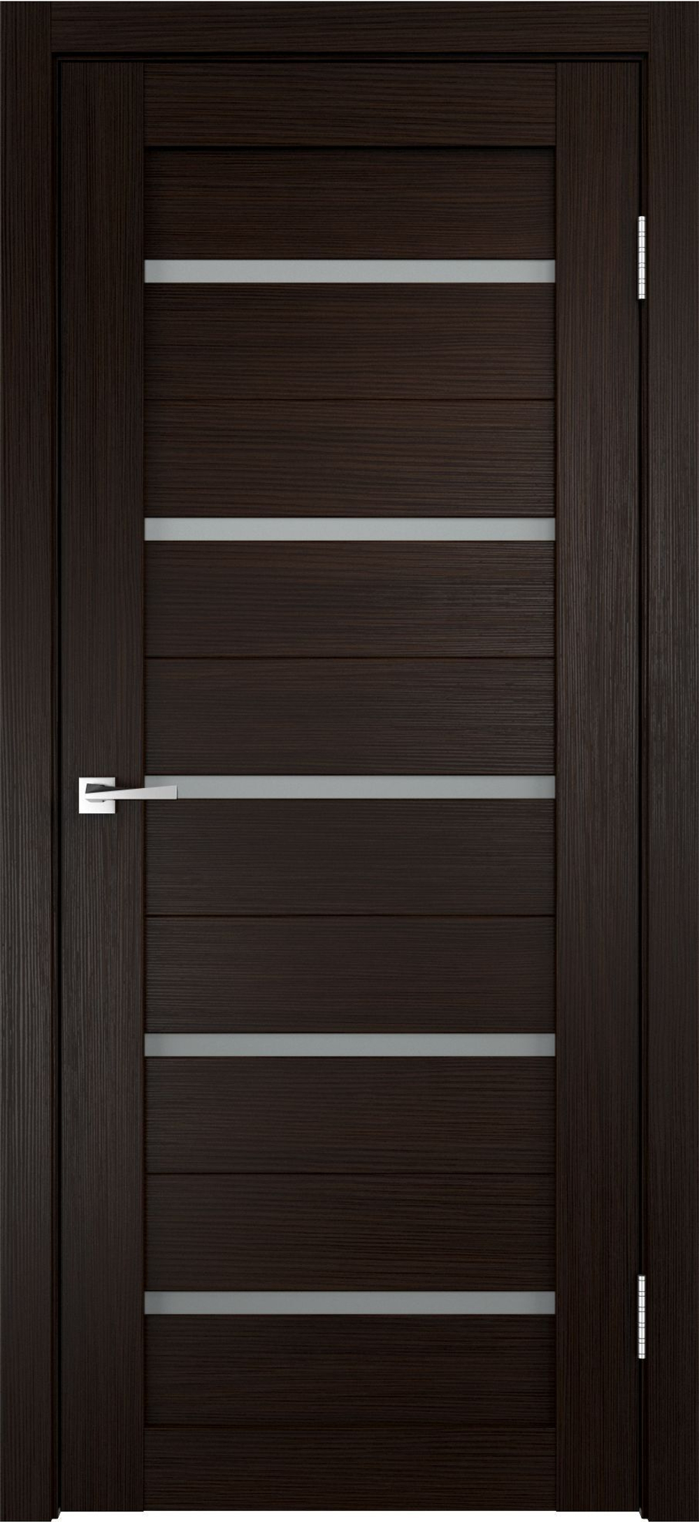 Межкомнатные двери VELLDORIS "Duplex" Венге стекло Matelux ДО