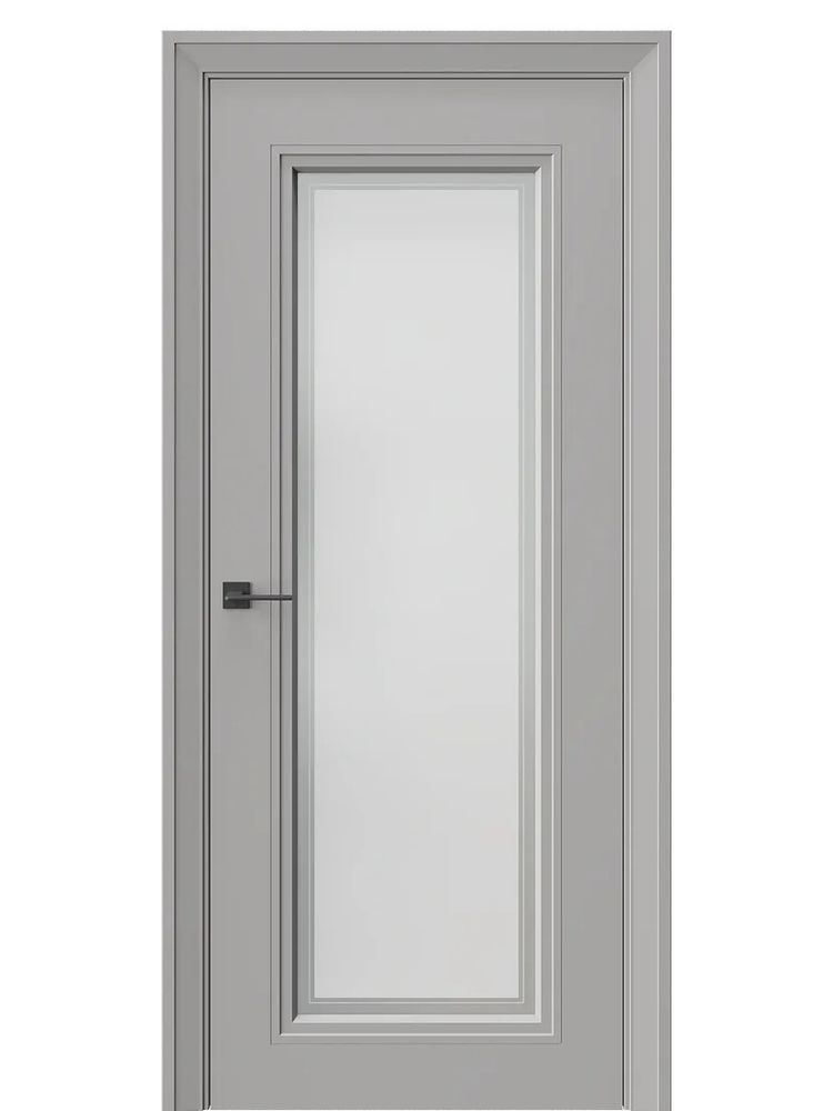 Двери WestStyle Eliss 2 Макиато /белое сатинат  ДО