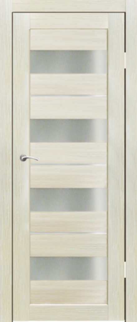 Межкомнатные двери SYNERGY  "Альфа" Акация светлая (Сатинат матовое)