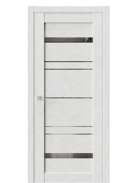 Двери WestStyle  "CZ 5 Бетон лайт/зеркало графит ДО