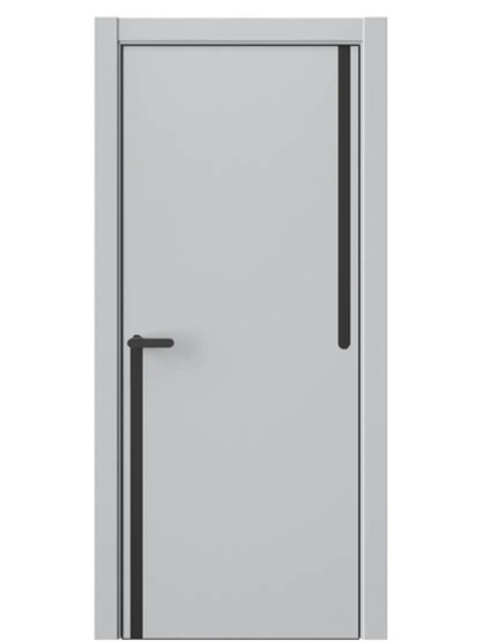 Двери WestStyle  "IN М2.3" Агатовое Сияние /молдинг /алюм.кромка  ДГ