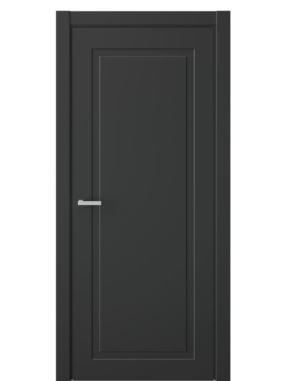 Двери WestStyle  Novva 1 Черный Кварц ДГ