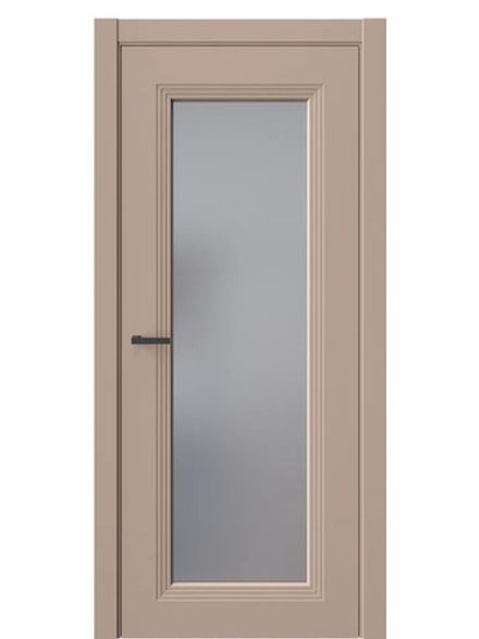 Двери WestStyle  Monte 2 Гляссе /Графит Сатинат ДО