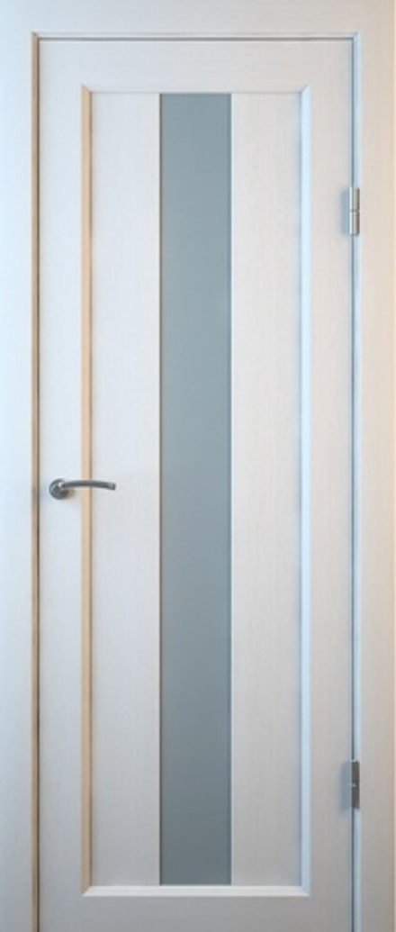 Межкомнатные двери MART DOORS Т2 Белое дерево/Сатинат (ДО)