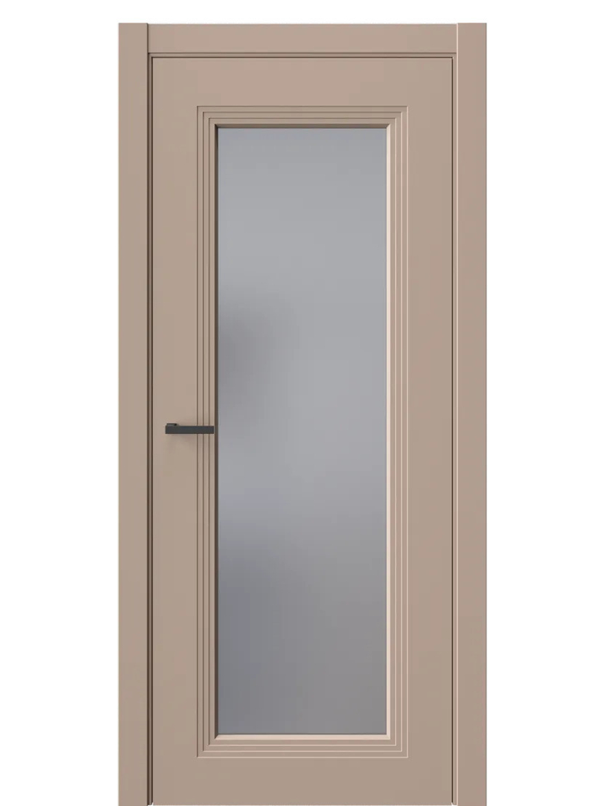 Двери WestStyle  Monte 2 Гляссе /Графит Сатинат ДО