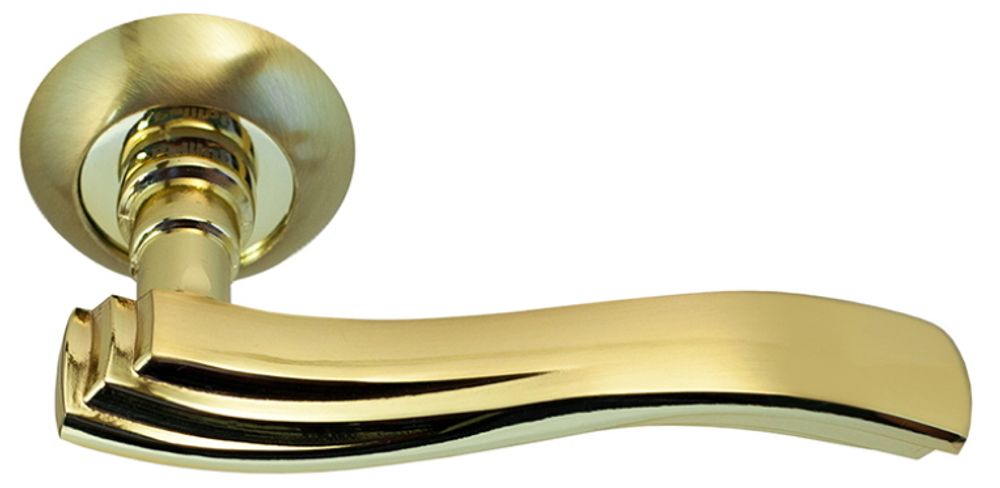 Дверные ручки pallini &quot;вегас&quot; home pal-247-h sg/gp цвет - матовое золото
