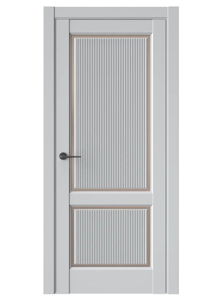 Двери WestStyle  LVT 3 FL Агатовое Сияние/ Бронза Сатинат ДО