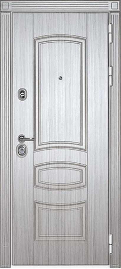 Сейф-двери сударь мд-42 сандал серый/сандал белый