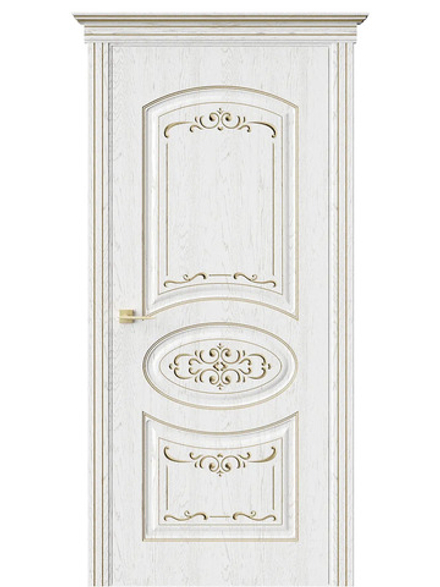 Двери WestStyle  Лоренцо Ажур  Белый  ДГ