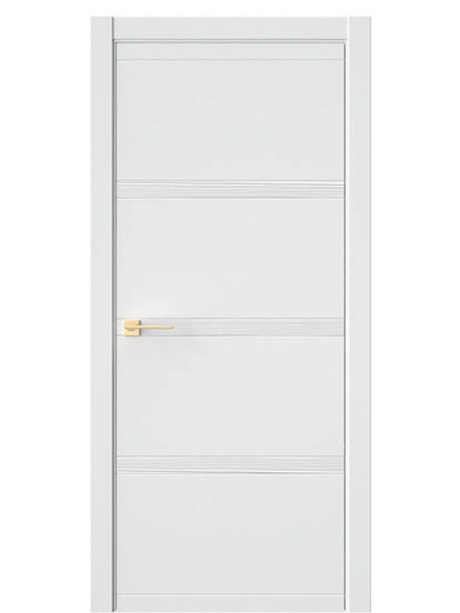 Двери WestStyle  EVO 0D Белая Вуаль  ДГ