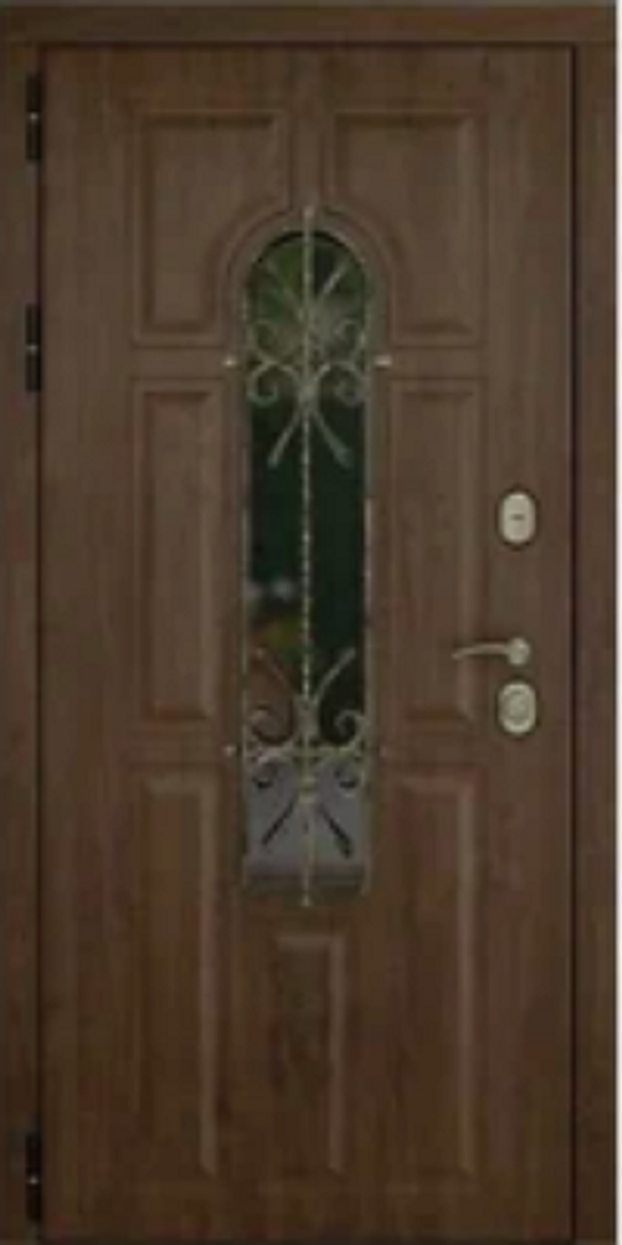 Сейф-дверь «лион» темный орех/альберо браш