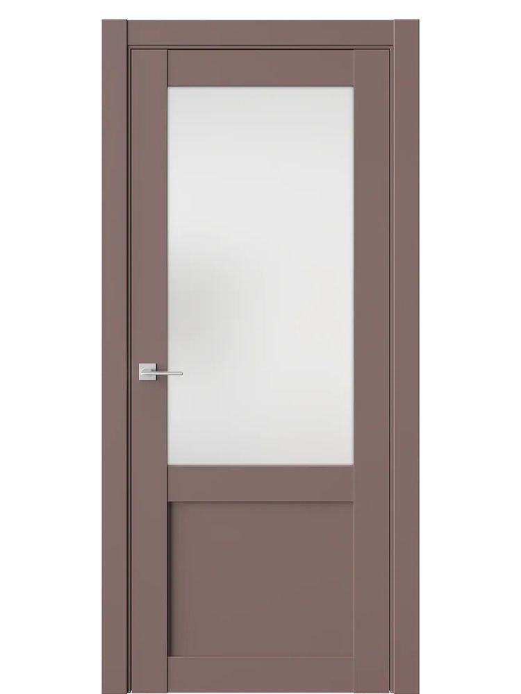 ДВЕРИ WestStyle NR4 Милкшейк /Белое Сатинат ДО ДВЕРИ WestStyle NR4 Милкшейк /Белое Сатинат ДО