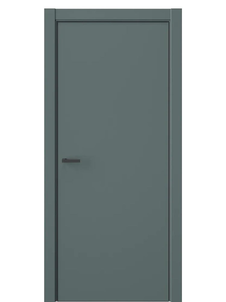 Двери WestStyle  "IN 9" Нефритовый Сад /алюм.кромка  ДГ