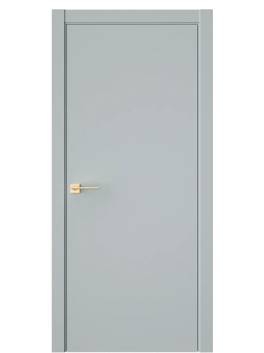 Двери WestStyle  ГЛАДКАЯ Платиновый Дым  ДГ