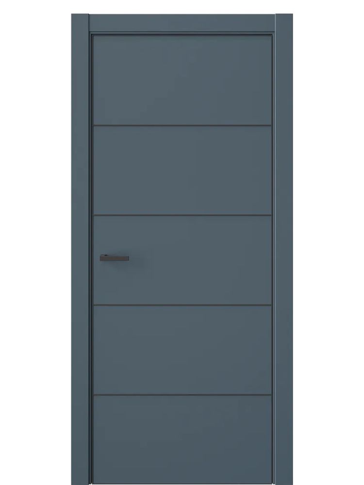 Двери WestStyle  "IN 27" Океанская Волна /алюм.кромка  ДГ